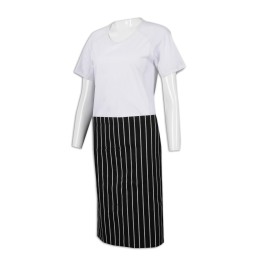 SKAP046  製作半身條紋圍裙 圍裙製造商 SKAP046  製作半身條紋圍裙 圍裙製造商